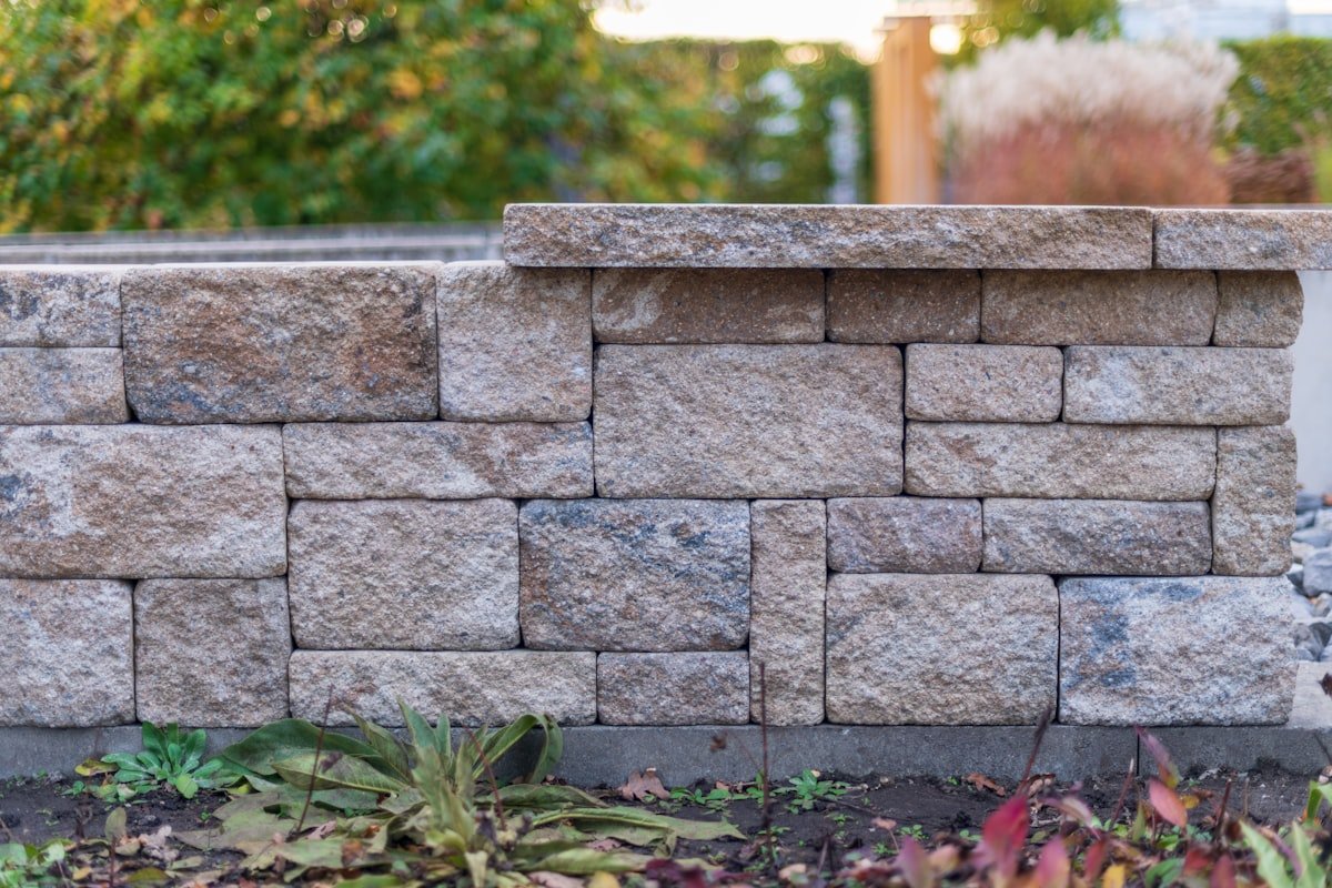 Garden Retaining Wall